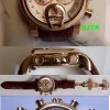  AIGNER Bari Leather Strap A375 (BRW)  