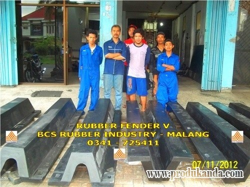 Rubber Fender Type V- BCS Production