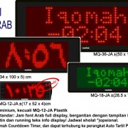 bambangmauquta JADWAL SHOLAT, IQOMAH COUNTER, RUNNINGTEXT