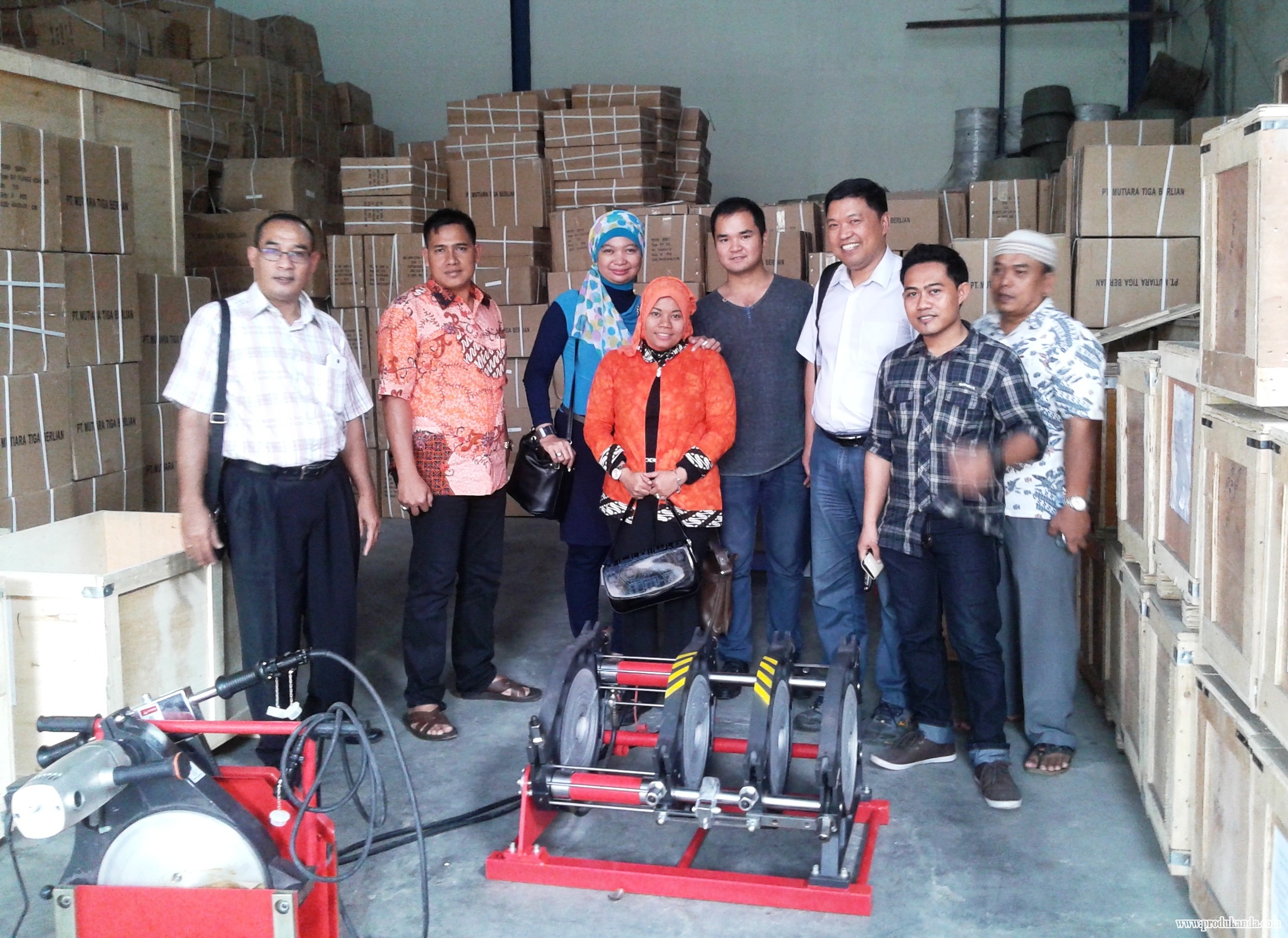 mesin penyambung pipa