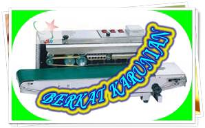 Jual MESIN CONTINIOUS SEALER UNTUK PRESS PLASTIK SECARA TERUS MENERUS