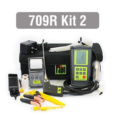 709R Flue Gas Analyser Kit 2