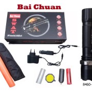 Qisya Multi Jasa Senter LED swat police original bai chuan