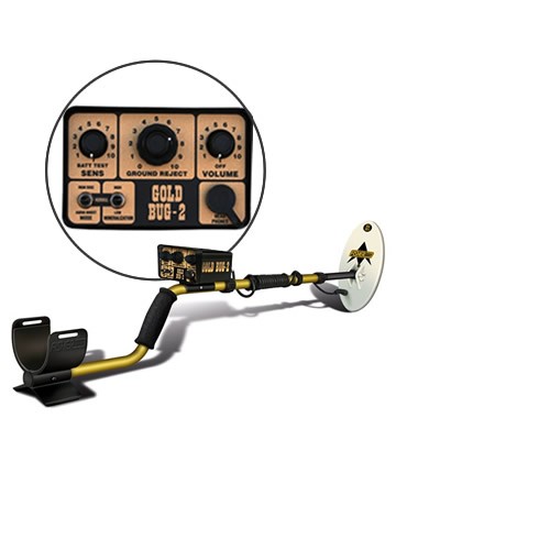 Metal Detector Fisher Gold Bug Pro 2 Coil Combo