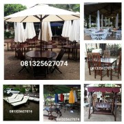 MEJA KURSI JATI FURNI PRODUKSI MEBEL INDOOR JATI DAN OUTDOOR JATI,PAYUNG TAMAN,PAYUNG KAFE