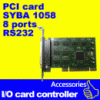 Syba SB16C1058 Multi 8-Serials Controller PCI I/ O card