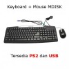 KEYBOARD MDISK 003/ 004 PS II + USB