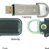 USB Promosi Leather Gantungan Kunci