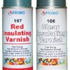 PRIMO Red Insulating Varnish Clear Insulating Varnish