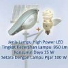 PJU-TS CFL-950-15 ( Solar Street Light 950Lm - 15W)