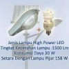 PJU-TS CFL-1500-30 ( Solar Street Light 1500Lm - 30W)