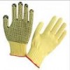 Kevlar Gloves with PVC Doting