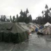 Tenda posko pengungsi