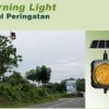 Solar Warning Light/ Lampu Signal Hati-Hati