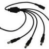 Kabel Power Splitter 1 to 5 untuk CCTV dan IP Camera