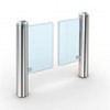 Security Acrylic Glass Swing Arm Barriers for Wide Channel