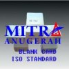 BLANK CARD | KARTU PVC PUTIH - ISO STANDARD