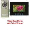 Video Door Phone Color bentuk Tablet Camera CCD Sony 600TVL