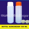 botol suncream 100 ml