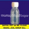 Botol Plastik 60ml 
