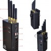 Four Bands Handheld Cell Phone, Wifi Signal Jammer with Single-Band Control - For Worldwide all Netw