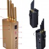 Handheld GPS and Phone Jammer with Four Bands and Single-Band Control - For Worldwide all Networks