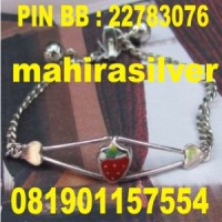 gelang tangan anak strawberry lucu GLA.03