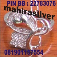 cincin perak kupu - kupu CEKS.15 so cute
