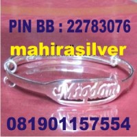 gelang tangan anak nama GLA.01