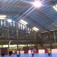 Konstruksi Baja Lapangan basket,futsal,Folly ball dll