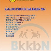 Produsen Produk Dak BKKBN 2014