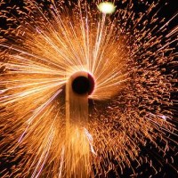 Sun Pyro ( Spinning Wheel)