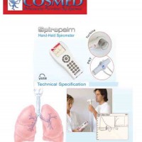 HAND-HELD SPIROMETER Model : 6MWT Product : Cosmed Sri ( Italy) Fungsi : Untuk pemeriksaan / test pa
