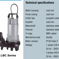 LBC - Sewage Cutter Pumps