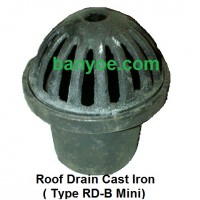 Roof Drain Cast Iron ( Type RD-B MINI)
