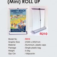 Mini Roll Up Banner