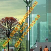 Tiang Lampu Hias Taman Modern Style 8