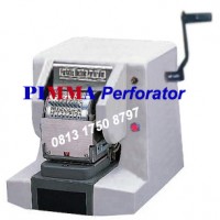 Mesin Perforator PIMMA TP 300 Electric Manual