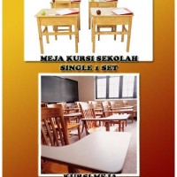 meja dan kursi sekolah