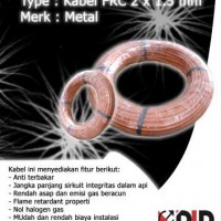 METAL Kabel FRC 2 x 1, 5 mm