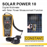 CONSTANT SOLAR POWER 10 Digital Multimeter