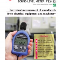 Hioki FT3432 20 Sound Level Meter