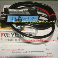 FS2-60 Keyence Fiber Amplifier , Cable type , NPN