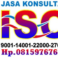  JASA KONSULTAN ISO 9001 / CONSULTANT ISO 14001 / KONSULTAN OHSAS18001 / CONSULTANT K3/ ISO22000 / H