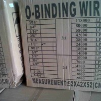 Spiral Kawat Roll Wire Spool O-BINDING WIRE