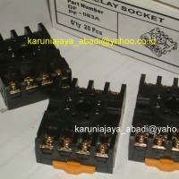 Socket PF-083A untuk Relay MK2P, Timer H3CR