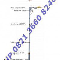 Tiang Lampu Antik RLJA03