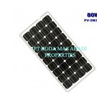 Solar Panel 80 WP MonoCrystalline Modul Surya