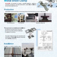 METAL SHEET CLAMP