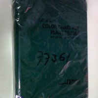 Buku Munsell Plant Tissue Color Chart / Bagan Warna Daun